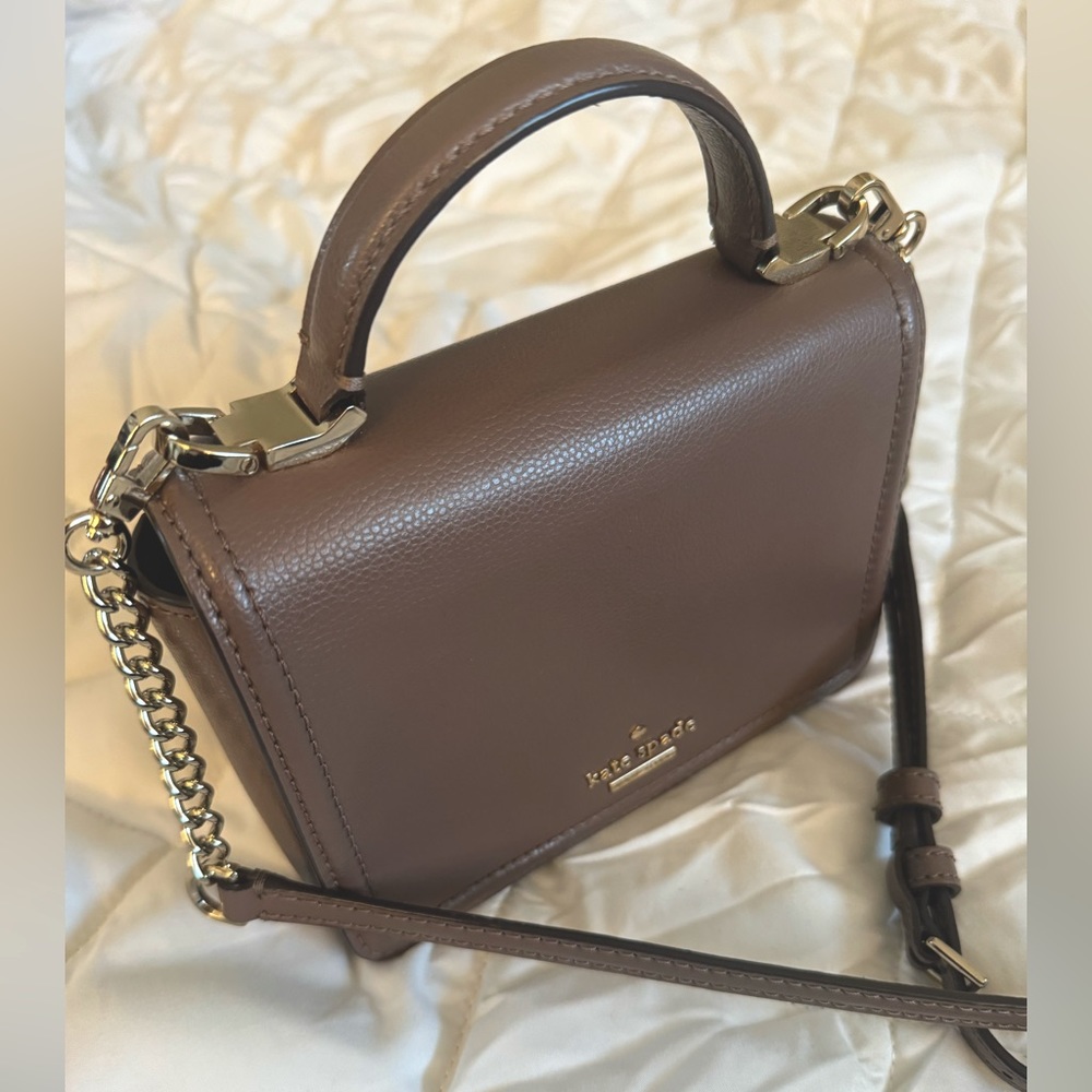 Kate Spade Patterson Drive Maisie Crossbody (Dark Beige)